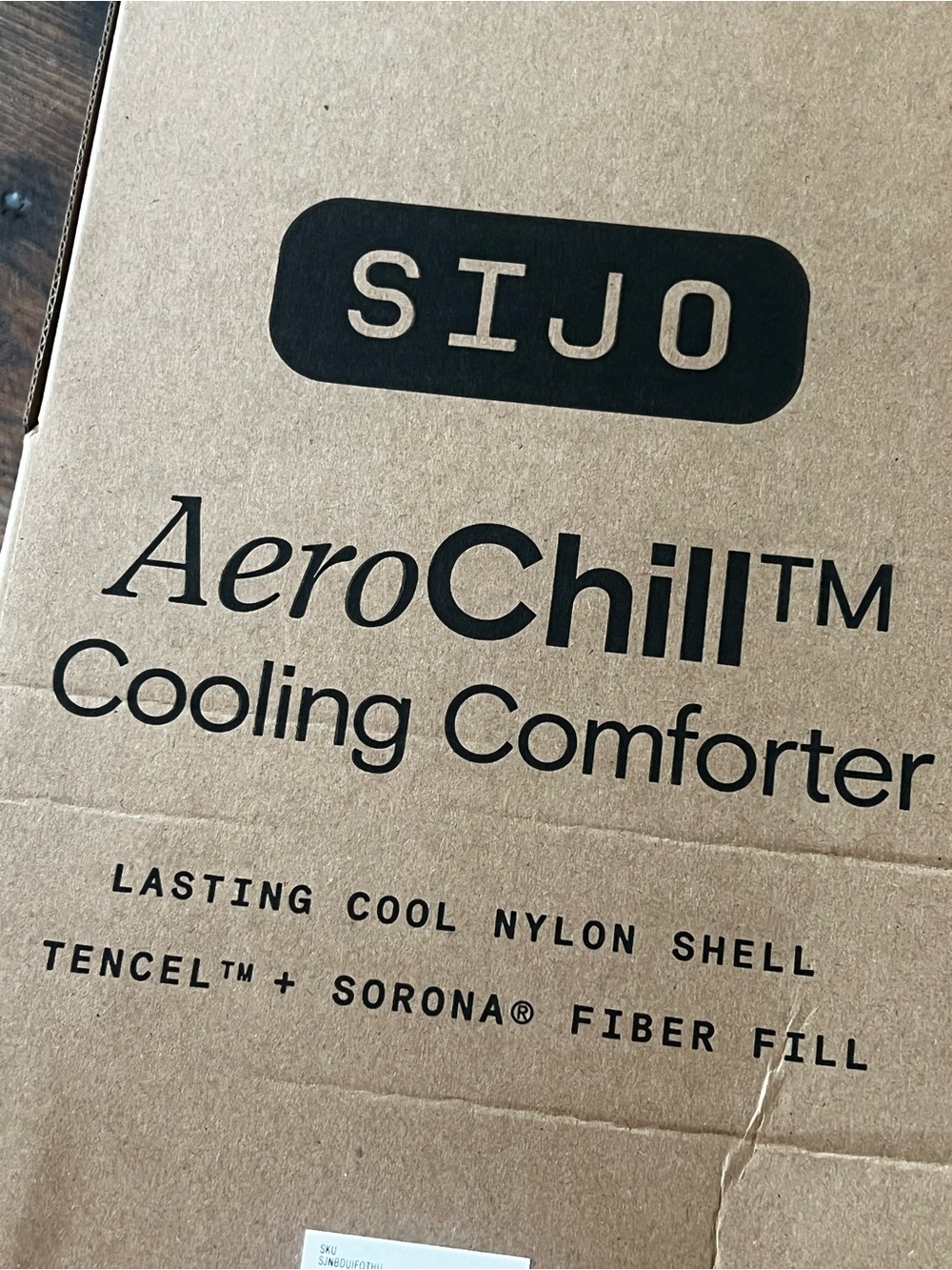 NWT - SIJO AeroChill Cooling Comforter - Full/Queen